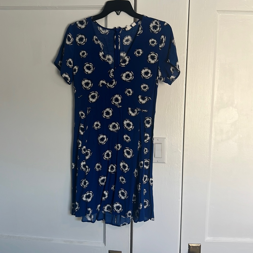 Fitted Floral Mini Dress